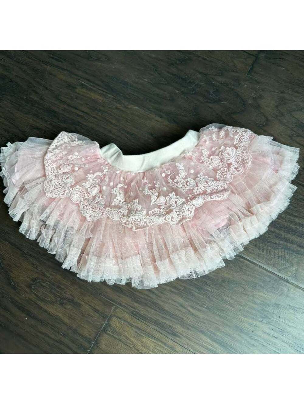 Miss Rose Sister Violet Tulle Lace Pink 2/3T